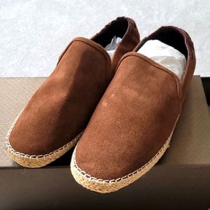 Shoes / Suede Espadrille. brand new .